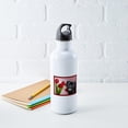 thumbnail image 5 of CafePress - Black Pug And Tulips Water Bottle - Stainless Steel Water Bottle, Sports Bottle, 1.0L, 5 of 5