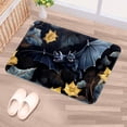 thumbnail image 5 of Bat Machine Washable Non-Slip Polyester Indoor Floor Rug and Chair Mats, 5 of 6