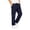 Navy, variant on Boys Solid Casual Pull On Chino Pants Elastic Drawstring Waist Straight Leg School Uniform Trousers Kids Loose Fit Flat Woven Pants for Daily School Weekend Wear(Khaki,13-14 Years)