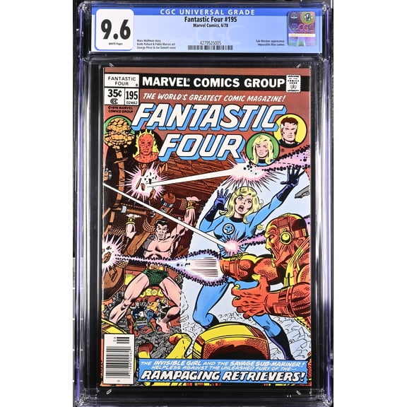 Fantastic Four #195 - CGC 9.6 Comic Book