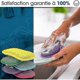 thumbnail image 5 of Washable Reusable Microfiber Sponges Set of 10 - Eco-Friendly Dishwashing Kitchen Sponges, Double-Sided Non-Scratch Cleaning Pads, 5 of 5