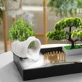thumbnail image 3 of Miangastore Ceramic Jar Water Fountain Fish Pond Decorative Waterfall Ceramic Jar Fish Tank Water Dispenser, 3 of 9