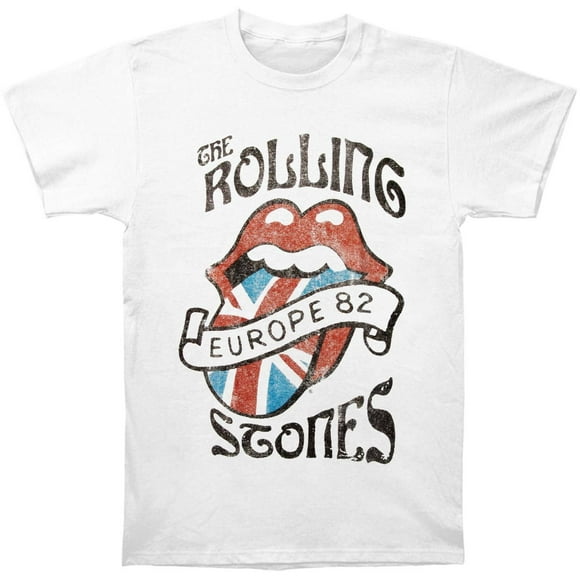 T-Shirt Adulte des Rolling Stones Europe 82