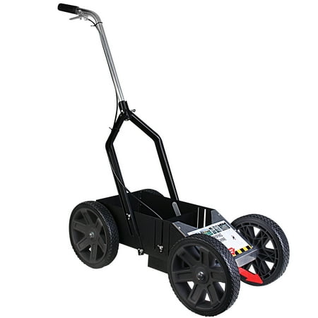 High-Performance Striping Line Marking Machine, Athletic Field Striping Machine, Parking Lot Striping Machine, Work with Inverted Striping Spray Paint, Black