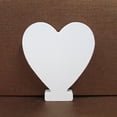 thumbnail image 1 of 8cm White Party Decor Scene Layout Photo Photography Props Wooden Alphabet ABC Blocks Home Christmas Decoration A-Z Letters HEART, 1 of 8