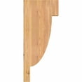 thumbnail image 3 of 3 1/2"W x 12"D x 28"H Alpine Smooth Corbel, Western Red Cedar, 3 of 9