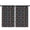 Monster Cartoon Truck, variant on Blackout Kids Curtains,Monster Cartoon Truck Black Pattern Children's Insulated Curtains Set Of 2,Bedroom Essentials,Toddler Room Decor 52"x84"