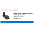 thumbnail image 2 of Ignition Switch - Compatible with 2002 - 2005 Dodge Ram 1500 2003 2004, 2 of 2
