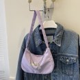thumbnail image 1 of Bolsa Para Las Axilas Bolso de viaje para mujer, bolso informal con cadena de mariposa, bolso con asa superior, elegante bolso para axila de tendencia Likrtyny Para Estrenar, 1 of 7