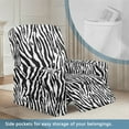 thumbnail image 3 of Kuiaobaty Zebra Pattern Reclining Slipcover Heavy Duty Recliner Couch Cover Thick Recliner Chair Cover with Elastic Bottom Breathable Reclining Sofa Slipcover for Living Room, 3 of 8