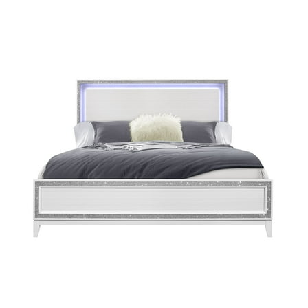 LILY WHITE KING BED