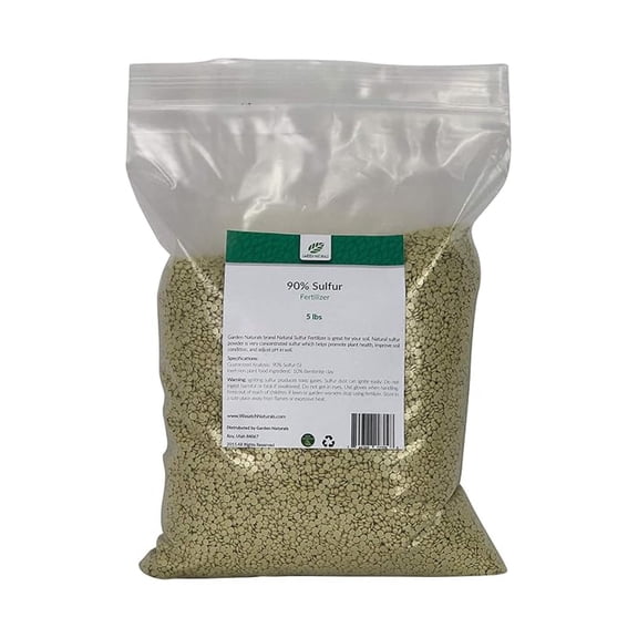 Sulfur Fertilizer 90% 5 Pounds
