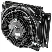 JEGS High-Performance Transmission Cooler with Fan [30,000 GVW]