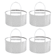 thumbnail image 1 of Molde redondo para tartas, moldes de acero inoxidable de 3 pulgadas para mousse de postre con anillos de cocina empujadores y elevadores, 1 of 5