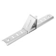 thumbnail image 1 of KAKOWELY drawer guide rail Stainless Steel Drawer Slide Rail for Refrigerator and Freezer Ideal for Kitchen Storage for Organizing Your Cold Storage Space Silver, 1 of 5