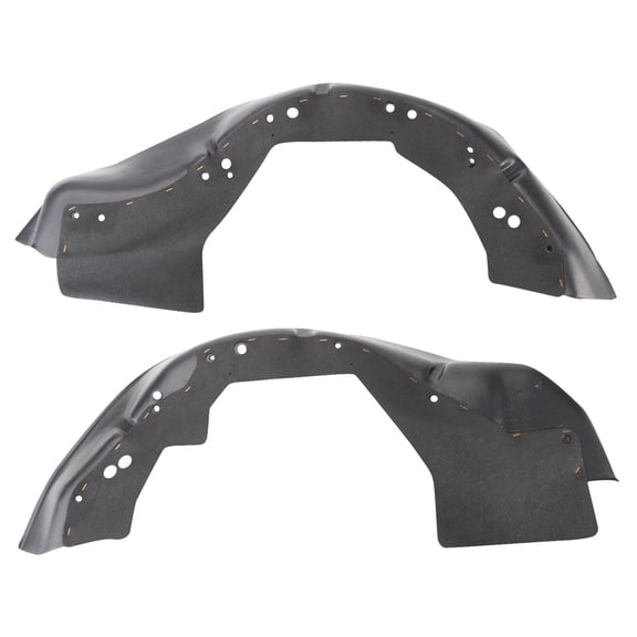 TRQ Front Inner Fender Liner Set Fits Select 2004-2008 Chevrolet Colorado GM1248164 GM1249164