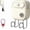 1PC,B, variant on Smart Voice Exit Reminder Sensor, Smart Door-Leaving Reminder,Door Exit Reminder with Key Holder, Recordable Voice Reminder, Motion-Activated, Suit for Seniors Forgetful Adults Parents