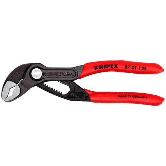 KNIPEX 87 01 125 SB Pinza de extensión pico de loro Cobra 125 mm (5″)