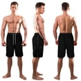 thumbnail image 5 of Traje de Baño Rápido Secado para Hombre Scotamalone en Negro, 5 of 5