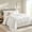 White, variant on Black Extra-Large All-Season Down-Alternative Comforter, Twin Size, Cloud-Soft Microfiber Quilted Comforter