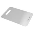 thumbnail image 4 of Stainless Steel Cutting Board,Cutting Board Double Sided Food Chopping Board Cutting Board Compact and Lightweight, 4 of 14