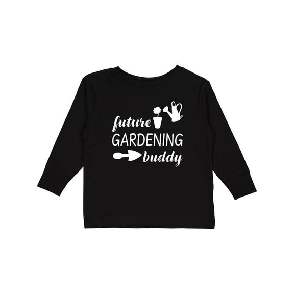 Inktastic Future Gardening Buddy Boys or Girls Long Sleeve Toddler T-Shirt