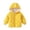 Yellow, variant on BULLPIANO 2-7T Little Boys Girls Puffer Jacket Hooded Fleece Lining Elastic Cuffs Outerwear Down Coat, Size 2-3 Years