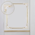 thumbnail image 4 of Flor de esquina PVC para puerta armario cama adhesivo borde flor decorativa, 4 of 7