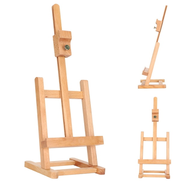 Tabletop Easel, Beech Painting Display Holder, Portable Desktop Easel, for  Artists, Beginners, Students, Advanced Artists