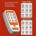 thumbnail image 4 of Digital Radiation Pollution Detector Large Color Screen Radiation Dosimeter Detectors for Living Room Office, 4 of 5