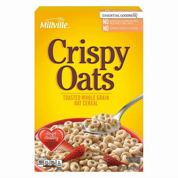 Crispy Oats Cereal, 12 oz- Pack of 3