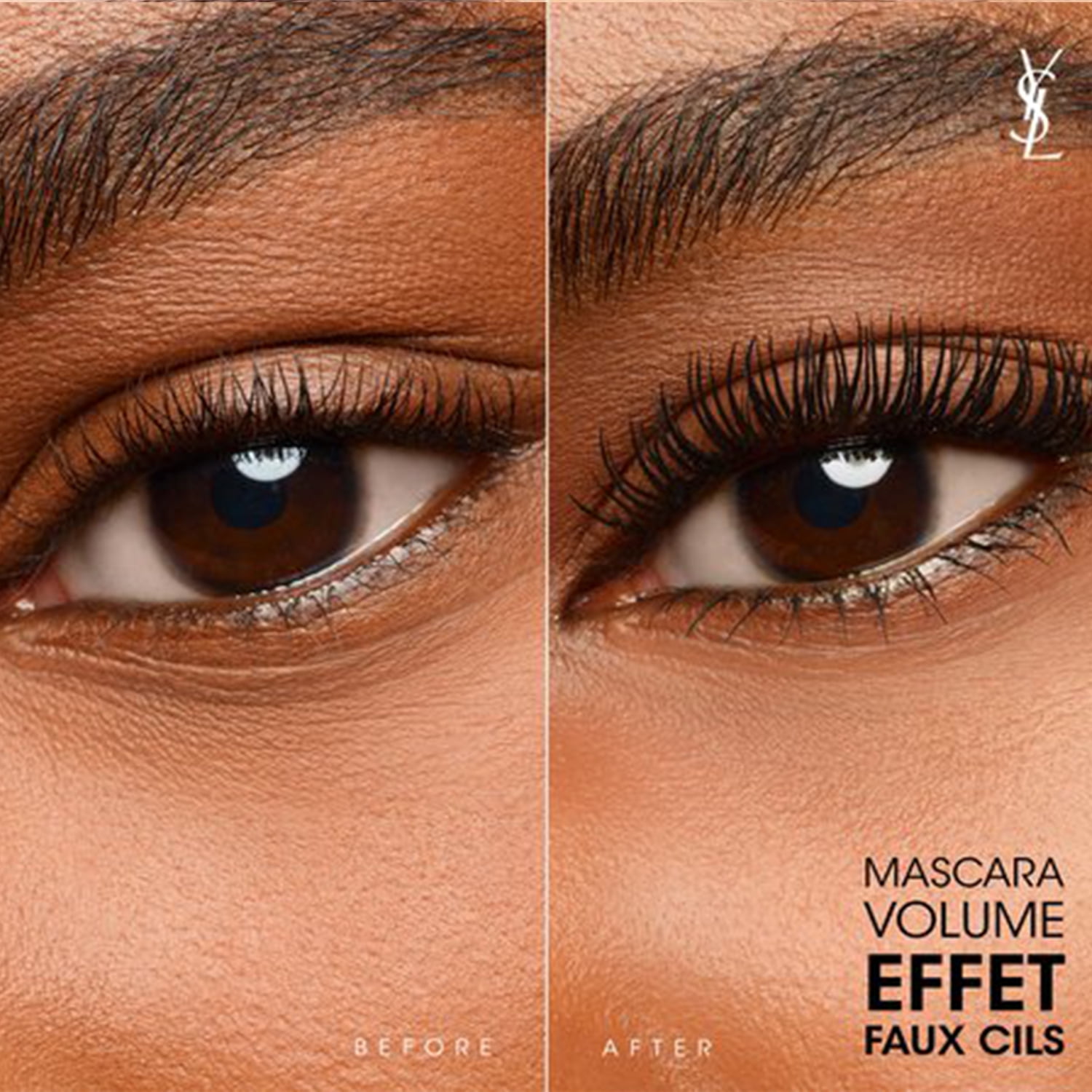 Volume Effet Faux Cils Waterproof Luxurious Mascara - # 1 Charcoal Black by Yves Saint Laurent for Women - 0.23 oz Mascara