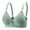 Green bras, variant on Underwire Bras for Women Comfort Lightly Lined Compression Push up Bra No Rims Wirefree Convertible Adjustable Strap Underwear