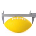 thumbnail image 2 of Mini descompresión Rugby Toy Gifts PU Stress Relief Balls Brown para entrenamiento de mascotas, 2 of 6
