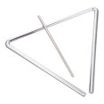 thumbnail image 3 of Shisuyan Musical Instrument Triangle Percussion Instrument Silver 1 Set, 3 of 8
