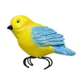 thumbnail image 1 of Maceta decorativa con forma de pájaro de simulación, escultura artística de resina, animal decorativo para azul, 1 of 8