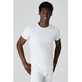 thumbnail image 3 of OTECKA Men's Supima Cotton Crew Neck T-Shirt Slim-Fit with Moisture-Wicking, 3 of 5
