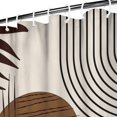 thumbnail image 3 of Waterproof Bohemian Shower Curtain 72x72 Inch Boho Style Polyester Unique Shower Curtain for Bathroom Hotel Home Decor with 12 Plastic Hooks, 3 of 5