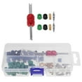 thumbnail image 1 of KAKOWELY Valve Core Removal Tool Set 71pcs Hvac Gasket Seal A/C Systems Valve Stem Core Remover Tools Car Air Conditioning Valve Core Remover Valve Repair Parts With Storage Box, 1 of 5