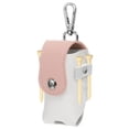 thumbnail image 5 of Golf Ball Waist Bag, Golf Ball Carry Pouch with Tee Holder, Buckle, Clip, White Pink 2 Pack, 5 of 6