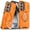 Orange, variant on Dteck Case for Samsung Galaxy A16 5G / A17 5G, Rugged Shockproof Magnetic Metal Ring Kickstand Protective Cover with Slide Lens Protection, Blue