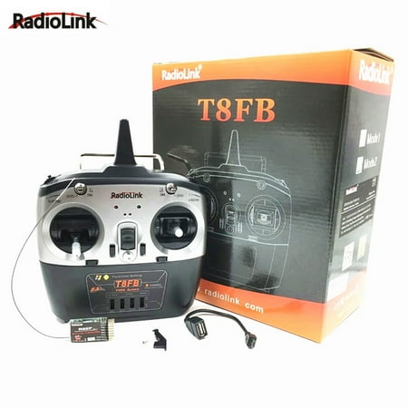 Radiolink T8FB 8-kanaals zender met R8EF ontvanger (mode 2