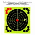 thumbnail image 1 of Shooting Target Paper Fluorescent Hunting Paper Shooting Practice Paper Training Sticker Sticky Shooting Practice Paper, 1 of 9