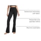 thumbnail image 4 of Pantalones CRZ YOGA Butterluxe Cintura Alta 84 cm Acampanados Negro M, 4 of 6