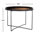 thumbnail image 5 of SAFAVIEH Ruby Modern Glam Medium Round Tray Top Accent Table, 5 of 8