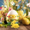 thumbnail image 4 of 1 Pcs Easter Egg Fillers Bunny Toys,Mini Easter Bunny Figurine for Easter Basket Stuffers,Mini Flocked Easter Bunny Ornaments,Foam Bunny Figurines for Party Decorations,(D,2.63x2.36 in), 4 of 8