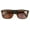 Black/Brown, variant on Large Men Matte Keyhole Reading Sunglasses - Outdoor UV400 Protection Tinted Reader ZT111 +2.75