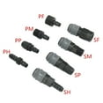 thumbnail image 4 of Accesorios neumáticos de plástico de acero c. PU Tubo conector rápido de autobloqueo de anclaje rápido Accesorios Gas Aire Conectores de tubos, 4 of 8