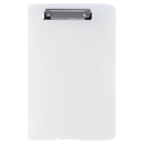 sweethay Bolsa de almacenamiento Portapapeles de escritura Mano de obra fina Exquisito Multifuncional Oficina abierta Útiles escolares Carpetas de archivos Transparente