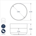 thumbnail image 5 of Nordic Ware Soup and Salad Bowls - Set of 2, 5 of 5